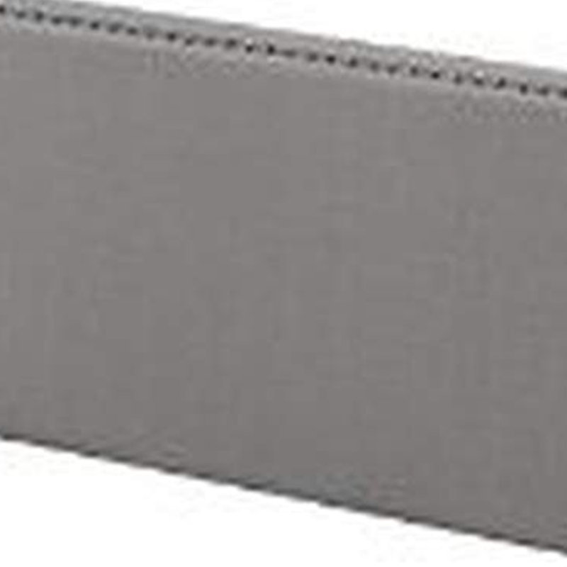 Grand lit tapissier standard Ravshan, Gris, Grand