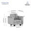 Natricia Loveseat Sofa Couch with Storage-1029505807