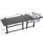 Upgraded Balcony Table Outdoor Patio Bar Table With Durable Composite Tabletop Aluminum Alloy Frame Hanging Folding Adjustable With Removable Ice Bucket, Easy Assembly (10Mins),43.5" L