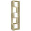 Abderus 159cm H x 45cm W Standard Bookcase-312856887