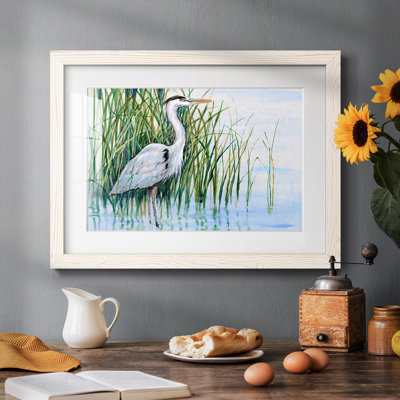 " Heron In The Marsh I "
