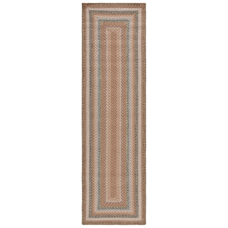 Georgina Hand Woven Performance Machine Washable Geometric Indoor/Outdoor Area Rug, Oval 3' x 5'