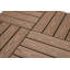 Ensemble de 20 tuiles de terrasse en bois et en plastique-104280915