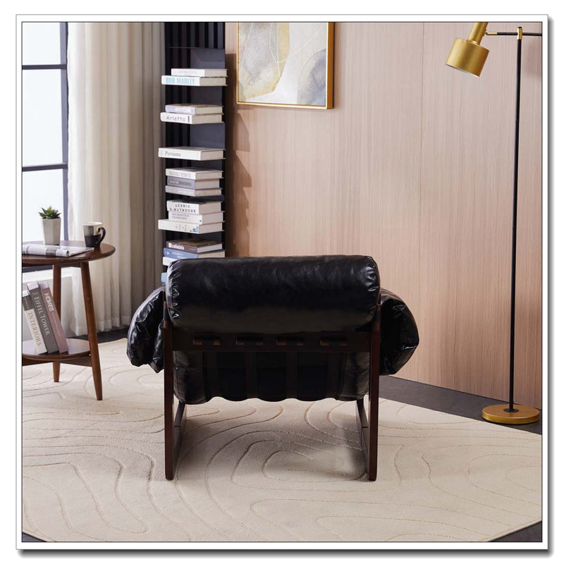 Medieval modern style lounge chair, Noir antique