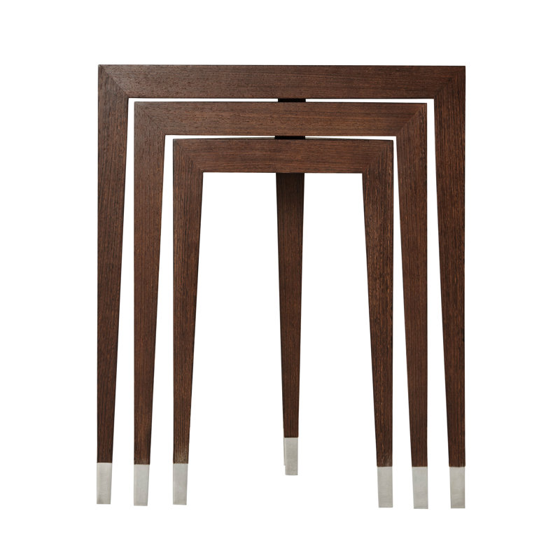 Vanucci Eclectics Solid Wood Nesting End Table
