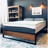 Extra-long Twin 2'' Cold Foam Mattress Topper