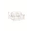 Causeuse inclinable en cuir Global-243858169