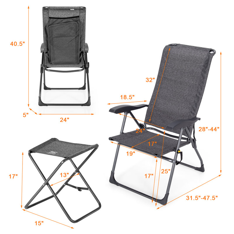 Chaise de plage Bertradis
