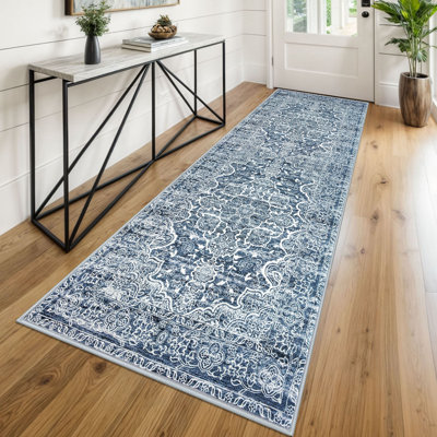  Tapis lavables à la machine avec envers en caoutchouc pour le salon