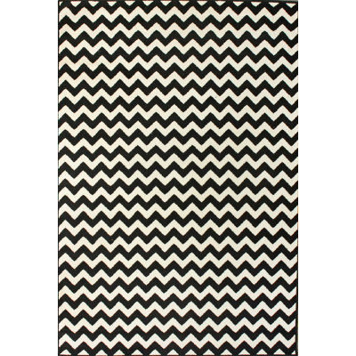 Tapis ivoire / noir Cunningham