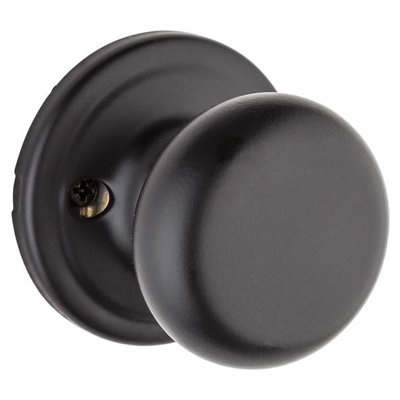 Hancock Single Cylinder Interior Knob Set (Exterior Portion Sold Separately)