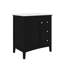 Meuble-lavabo de 30 pouces avec lavabo, meuble-lavabo de style moderne avec tiroirs coulissants et coulissants, meuble-lavabo spacieux-358996154