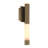 Ronda, Wall Sconce , 16", Weathered Brass, Alabaster-1748640713