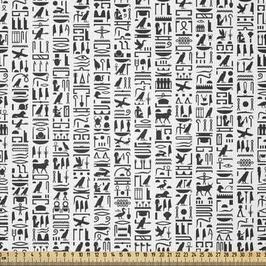 Liasse de Papier Coton Thé - Hiéroglyphes