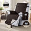 Housse imperméable pour fauteuil inclinable avec poches et sangles