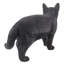 Statue de chat marchant à gauche