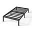 Barbieri Modern Metal Platform Bed Frame with Heavy Duty Steel Slat Support-291415490