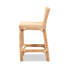Tabouret de comptoir moderne et contemporain en rotin naturel