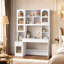 Armoire moderne avec coiffeuse et rangement solide-739342961