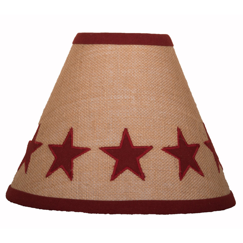 Abat-jour empire en rotin, Noir / beige, H 11 po x l 14 po x P 14 po