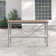 Travira Rectangular Tekwood Outdoor Bar Table