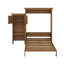 Grand lit escamotable avec tablettes-1670541094