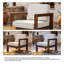 Chaise d'extérieur en bois massif Yulita-897214198
