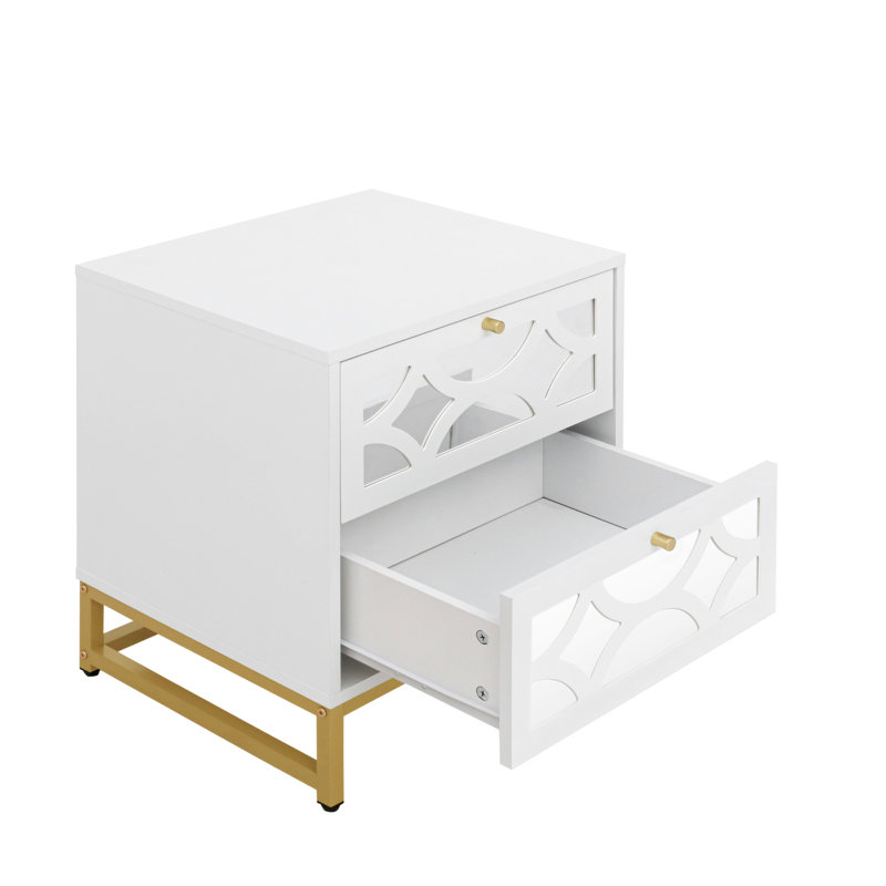 Ensemble de tables de chevet 2 tiroirs