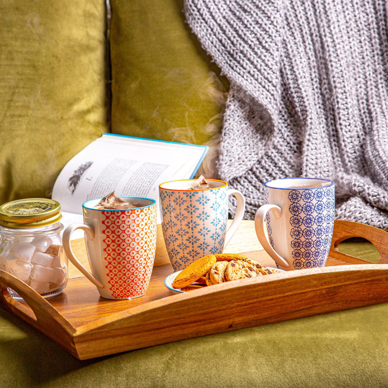 Nicola Spring - Hand-Printed Mug, 6
