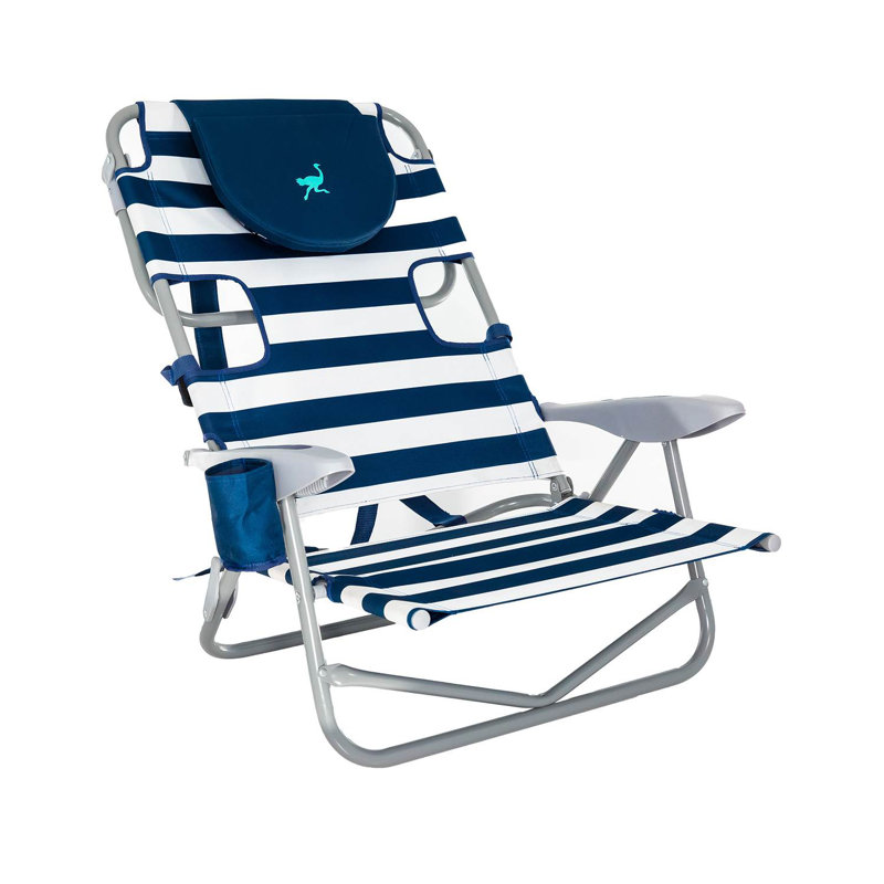 Chaise longue de plage inclinable à 5 positions Ostrich On-Your-Back