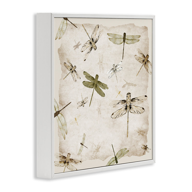 Giclée rétro encadrée, design par Jacob Q, H 17 po x l 17 po