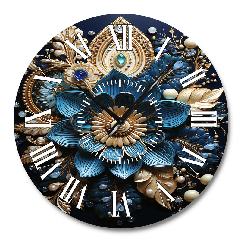 Horloge murale Hinduisim Art Sacred Om, Grand