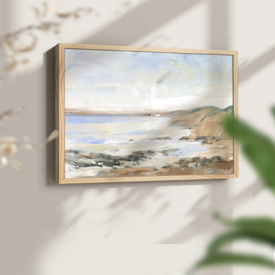 Shoreline Study II -Framed Print - Restickable