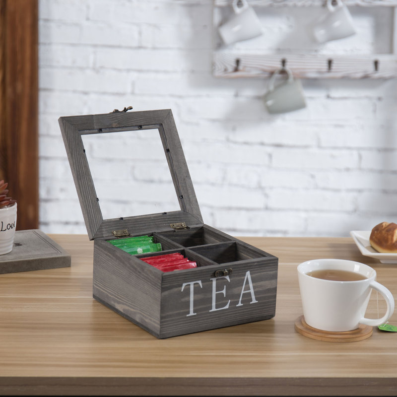 Wood Tea Box