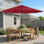 Parasol de patio à inclinaison automatique l 10 pi Kelton -23591781