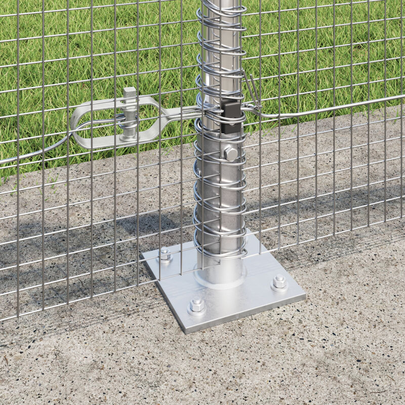 40cm H x 1000cm W Metal Border Fencing