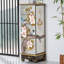 Commode décorative à 5 tiroirs pour chambre à coucher et salon