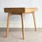 Burlywood Rectangular Solid Wood Writing desk with drawers desk-1098519640