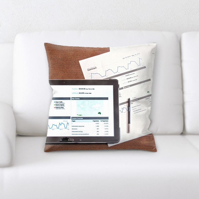 Coussin décoratif à analyser