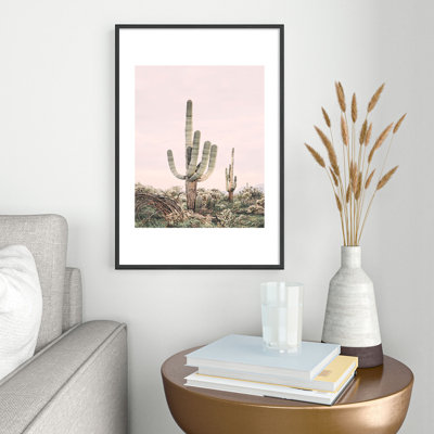 " Pastel Pink Cactus "
