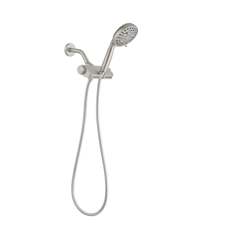 Rain Handheld Shower Head 2.0 GPM GPM with Water Filtration, Polished Chrome