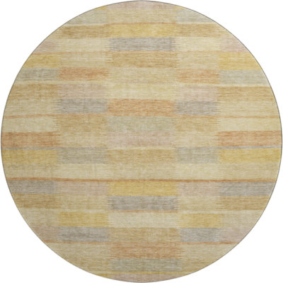 Premium Machine Washable Marasco AMF1628 Stripes Rug