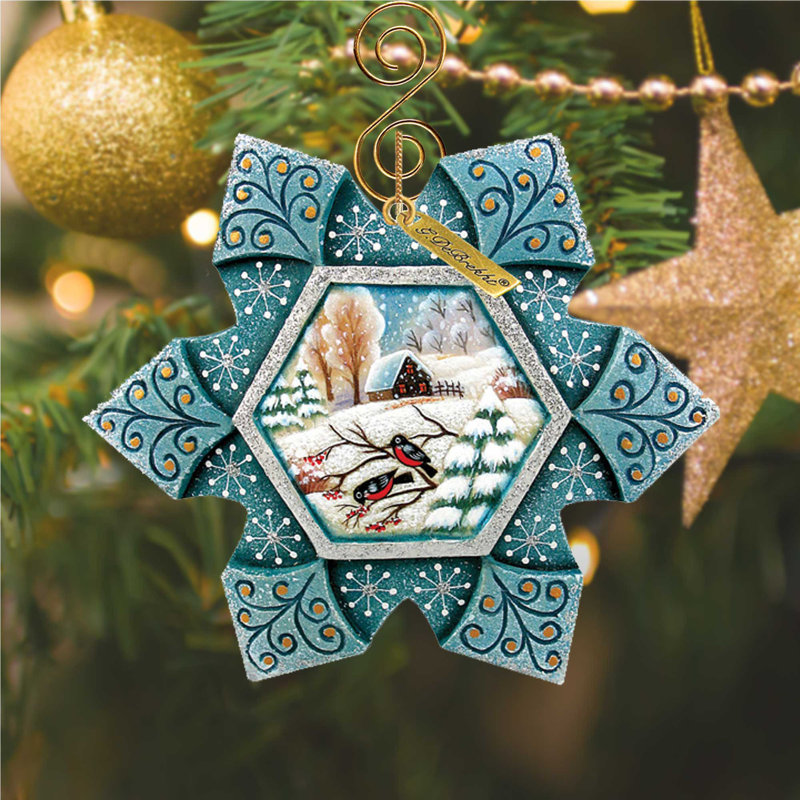 3'' Handmade Holiday Shaped Ornament