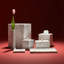 Marble Matte Resin Waste Bin