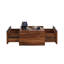 Table basse, finition brun foncé