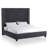 Upholstered Wingback Bed-335187235