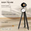 140cm Painted Tripod Floor Lamp