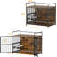 Cage pour chien de style meuble pour cages pour grands chiens, usage très robuste, très robuste, 42 po-362214557
