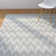 Tapis bleu Garbielle