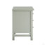 4-Drawer Storage Nightstand - Antique Grey-1239989041